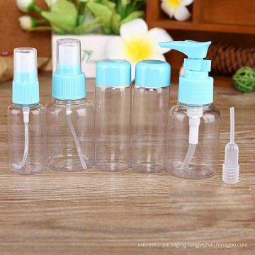 Travel Skin Care Cosmetic Dispenser Plastic Bottle (PT07)